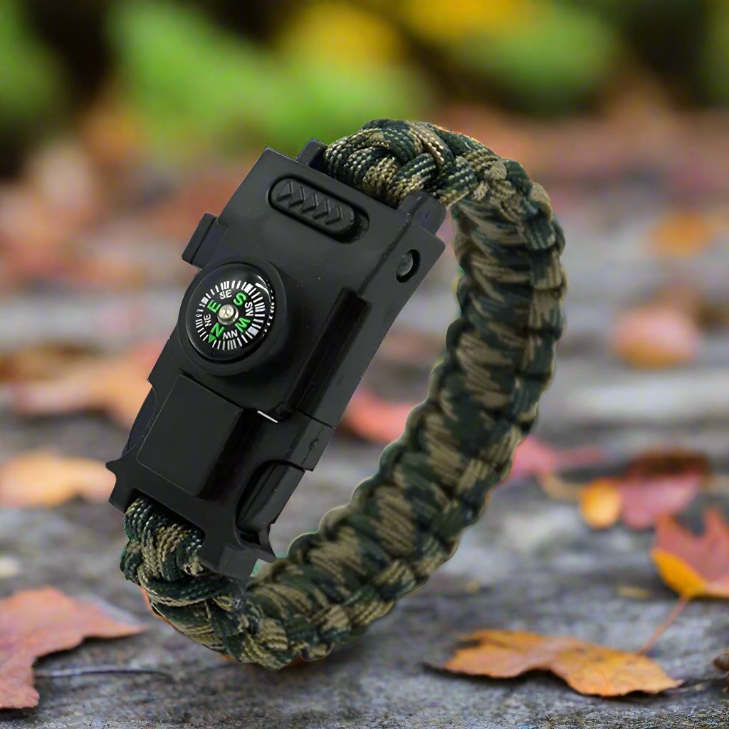 Emergency Paracord 550 4Mm Led Lights Camping Rope Parachute Cord Bracelet Survival Multifunction Outdoor Tools Camping Survival