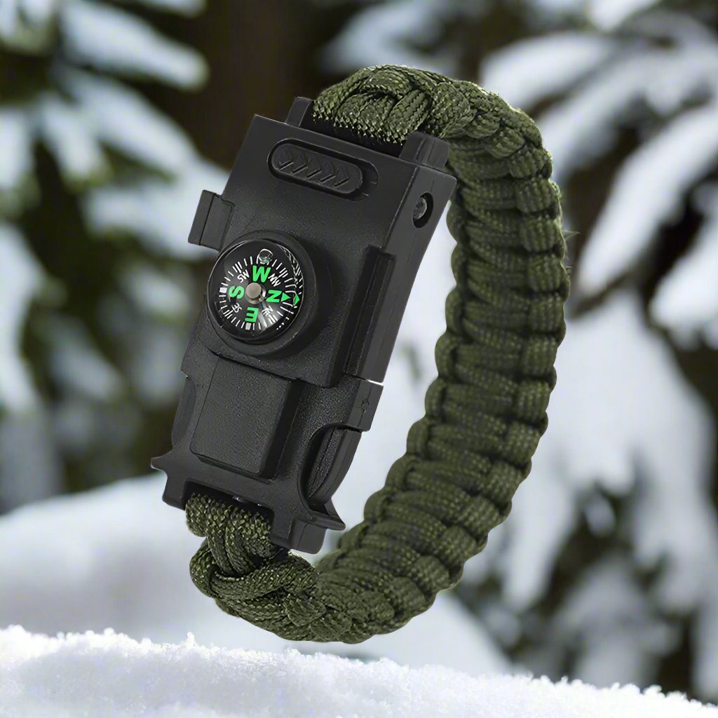 Emergency Paracord 550 4Mm Led Lights Camping Rope Parachute Cord Bracelet Survival Multifunction Outdoor Tools Camping Survival