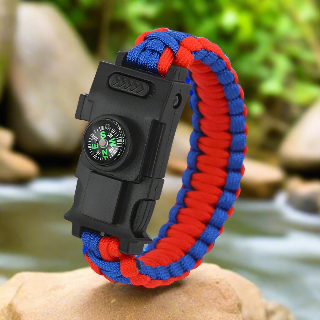 Emergency Paracord 550 4Mm Led Lights Camping Rope Parachute Cord Bracelet Survival Multifunction Outdoor Tools Camping Survival