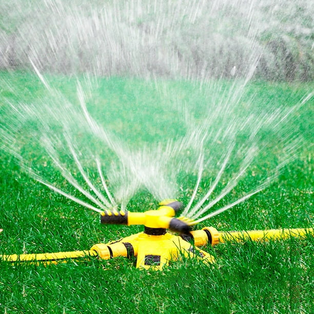 360° Automatic Rotating Lawn Sprinkler – Perfect for Large Area Watering!