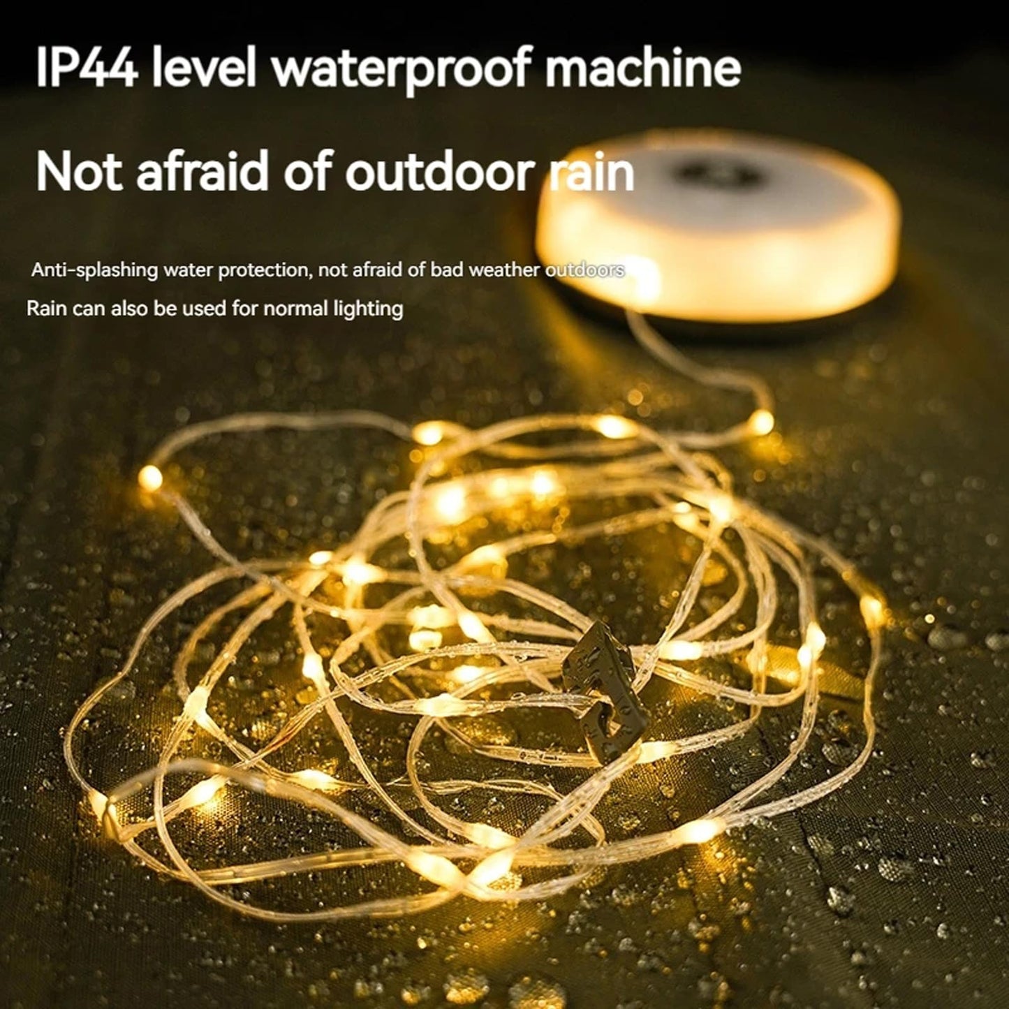 Outdoor Waterproof Portable String Lights - 8/10M | Perfect for Weddings, Parties, and Tent Decor