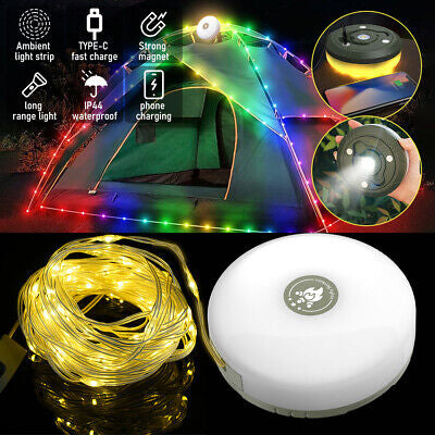 Outdoor Waterproof Portable String Lights - 8/10M | Perfect for Weddings, Parties, and Tent Decor