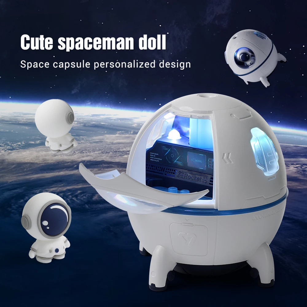 Astronaut Air Humidifier with Night Light – Perfect Gift for Kids