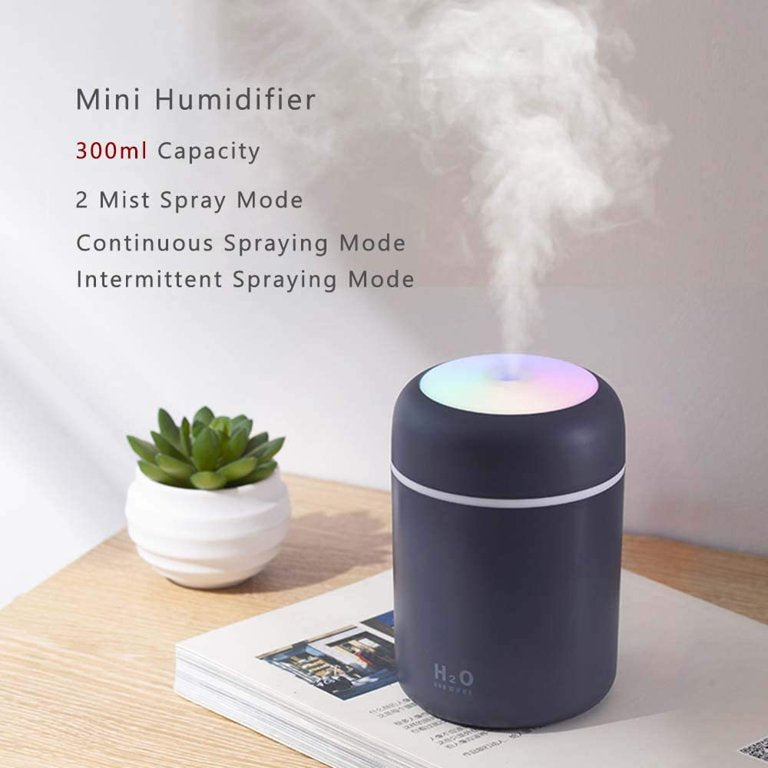 Mini Portable USB Air Humidifier & Aroma Diffuser