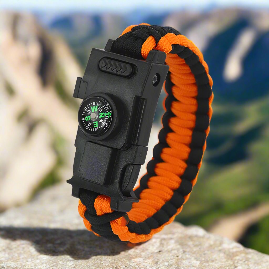 Emergency Paracord 550 4Mm Led Lights Camping Rope Parachute Cord Bracelet Survival Multifunction Outdoor Tools Camping Survival