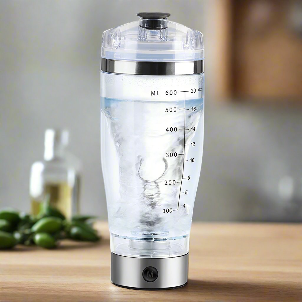 Electric Protein Shake Stirrer USB Shake Bottle Milk Coffee Blender Kettle Sports and Fitness Charging Electric Shaker Cup